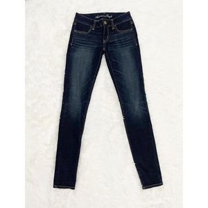 AMERICAN EAGLE: Super Stretch Jegging, Size 0